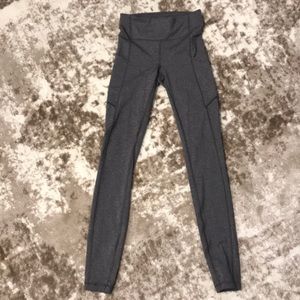 NWOT gray lululemon speed up 28”